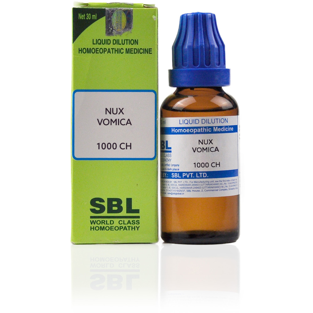 SBL Nux Vomica 1000 CH (30ml)